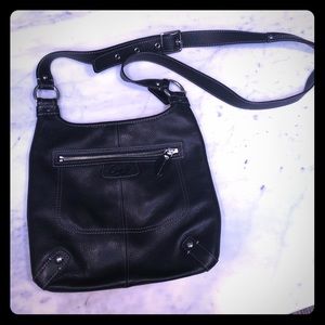 Black leather Coach Bag!